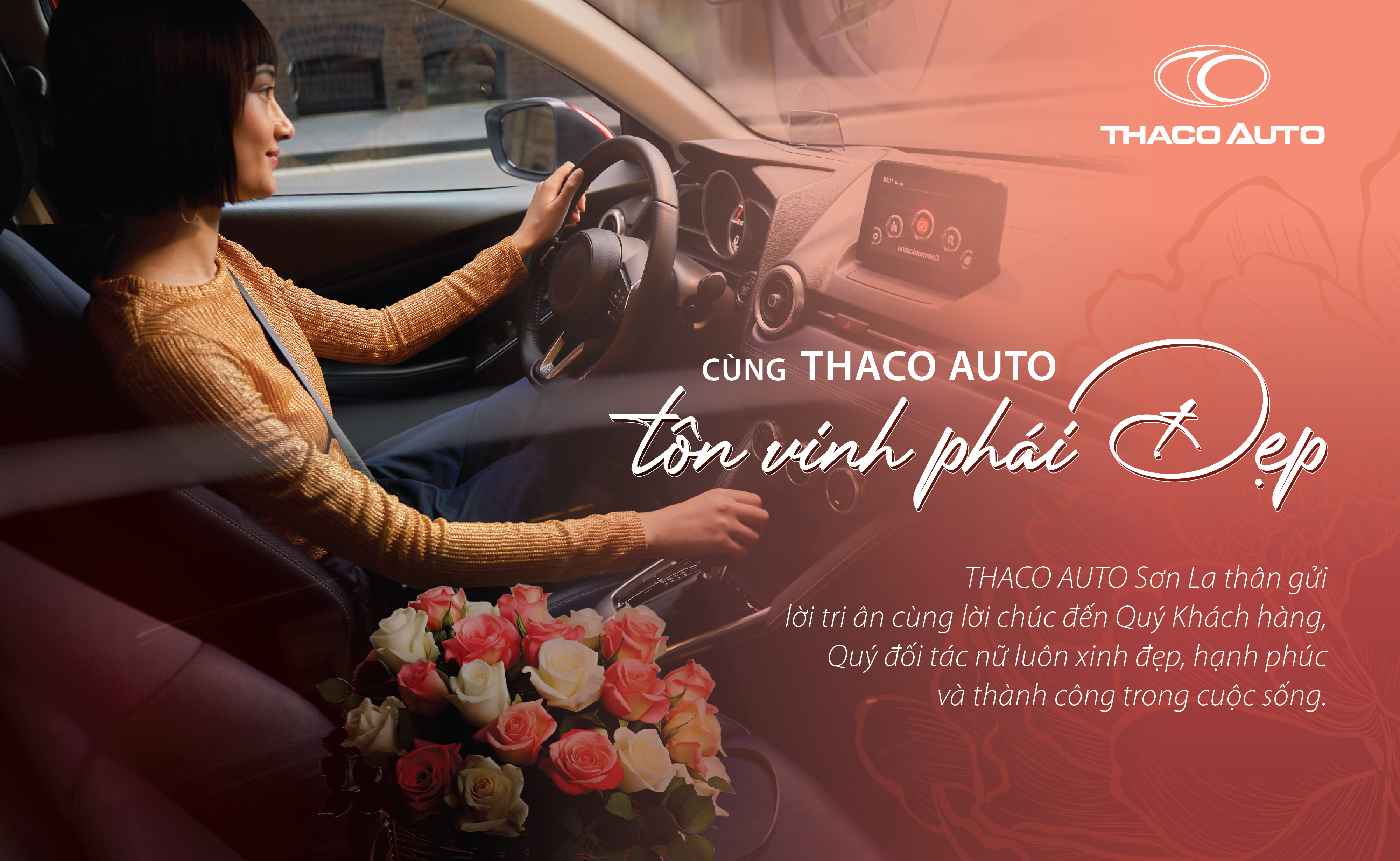 THACO AUTO SƠN LA CHÚC MỪNG NGÀY PHỤ NỮ VIỆT NAM 20.10